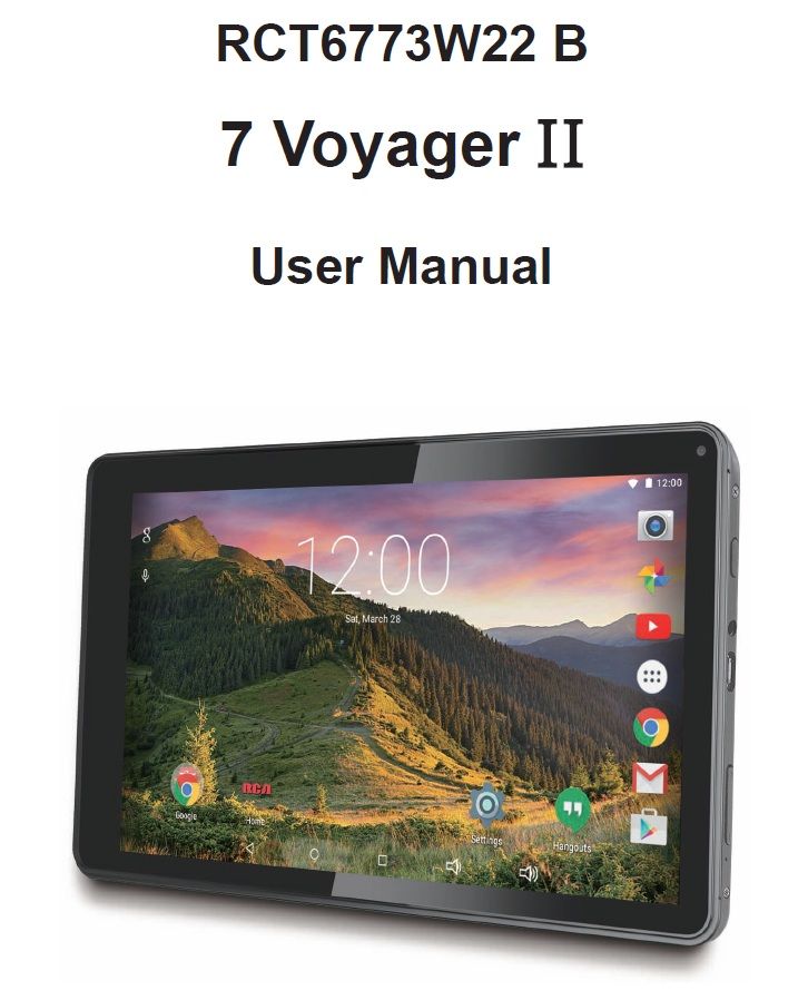 RCA 7 VOYAGER II 8Gb need Stock Room? - GSM-Forum